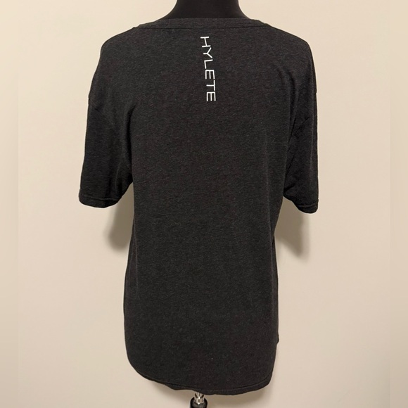 Men's Black Hylete V-Neck NASM Shirt - Picture 4 of 6